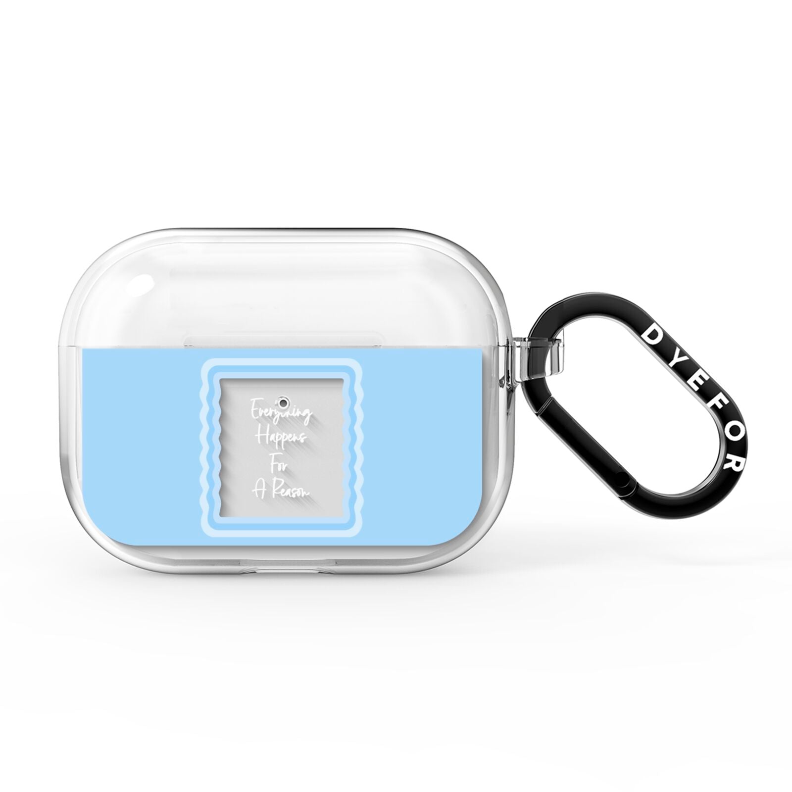 Mirror Quote AirPods Pro Clear Case