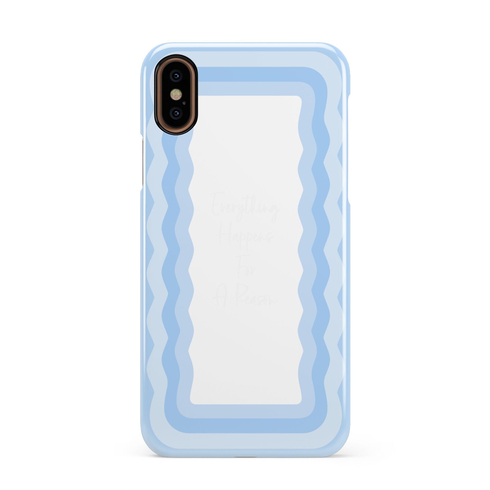 Mirror Quote Apple iPhone XS 3D Snap Case