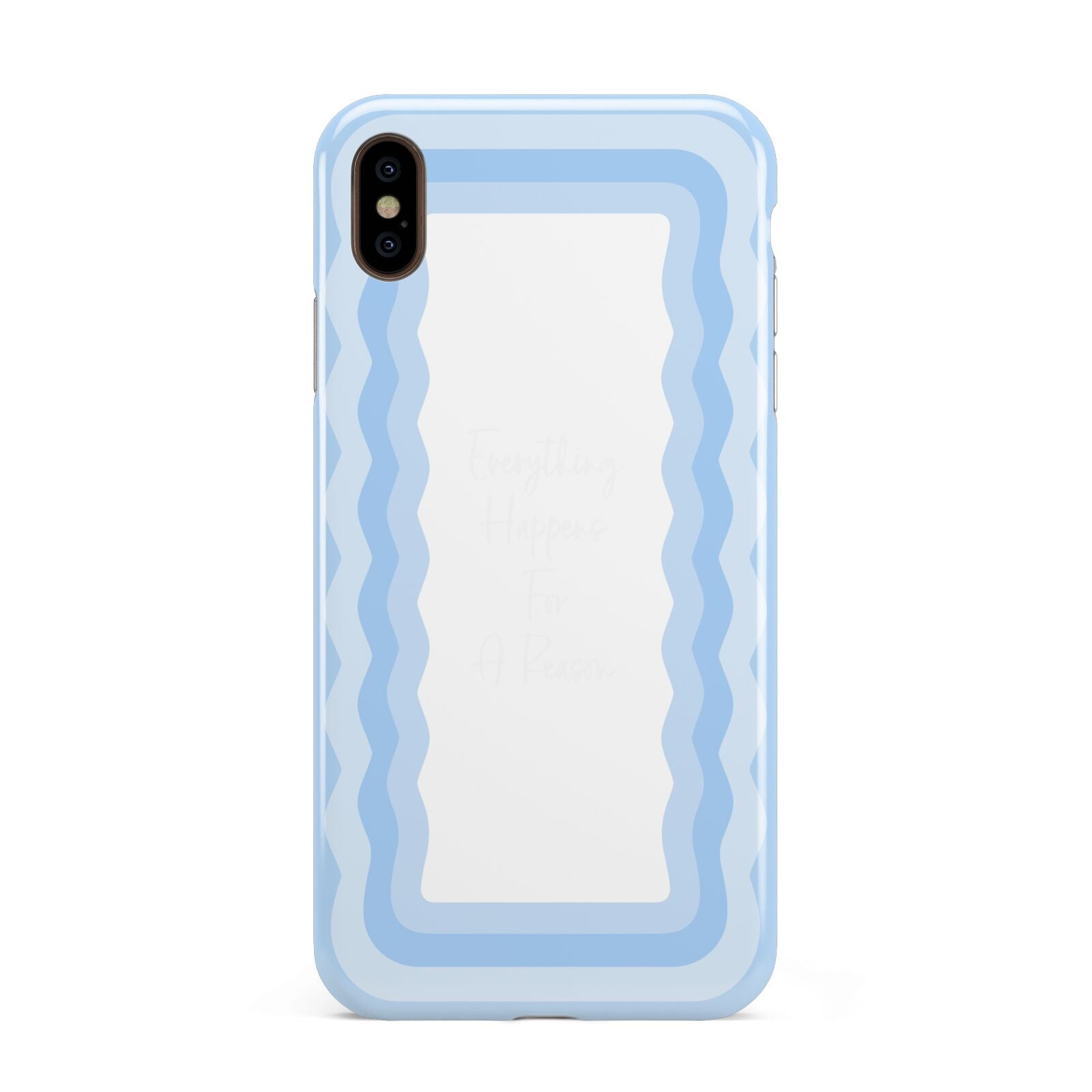 Mirror Quote Apple iPhone Xs Max 3D Tough Case