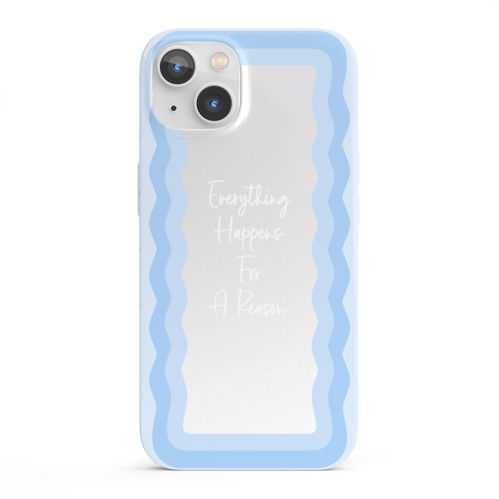 Mirror Quote iPhone 13 Full Wrap 3D Snap Case