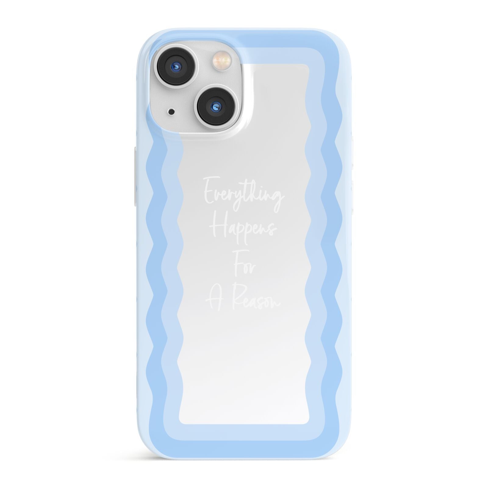 Mirror Quote iPhone 13 Mini Full Wrap 3D Snap Case