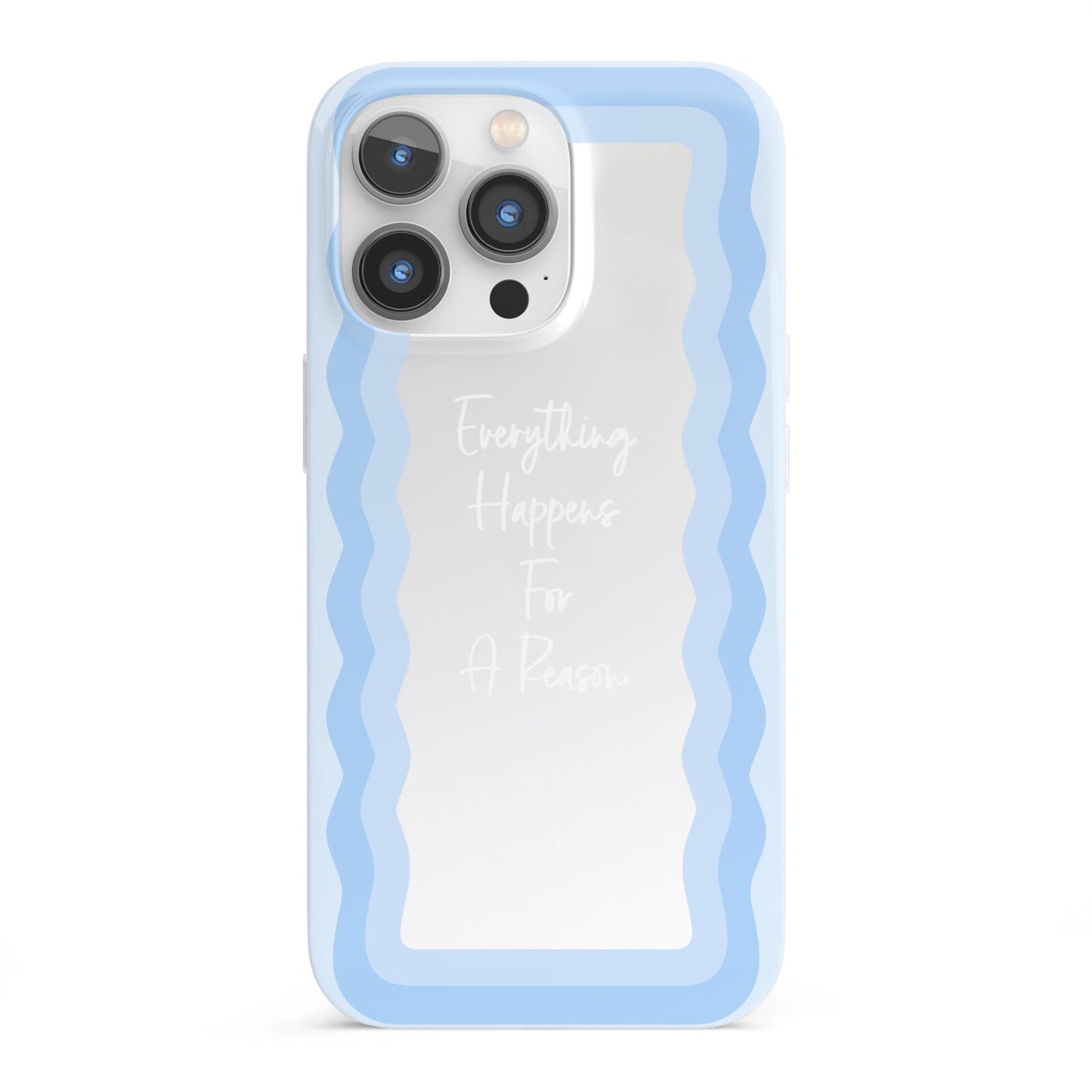 Mirror Quote iPhone 13 Pro Full Wrap 3D Snap Case