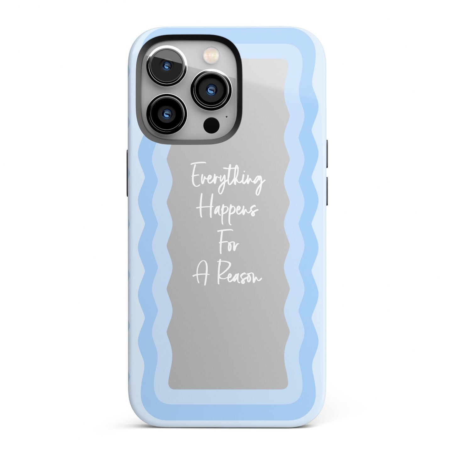 Mirror Quote iPhone 13 Pro Full Wrap 3D Tough Case