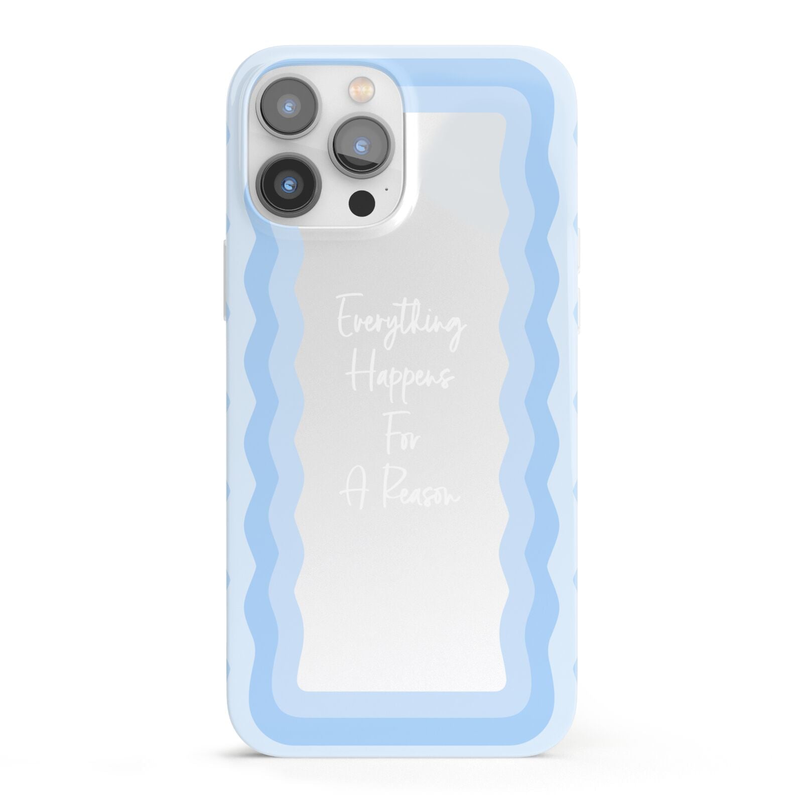 Mirror Quote iPhone 13 Pro Max Full Wrap 3D Snap Case