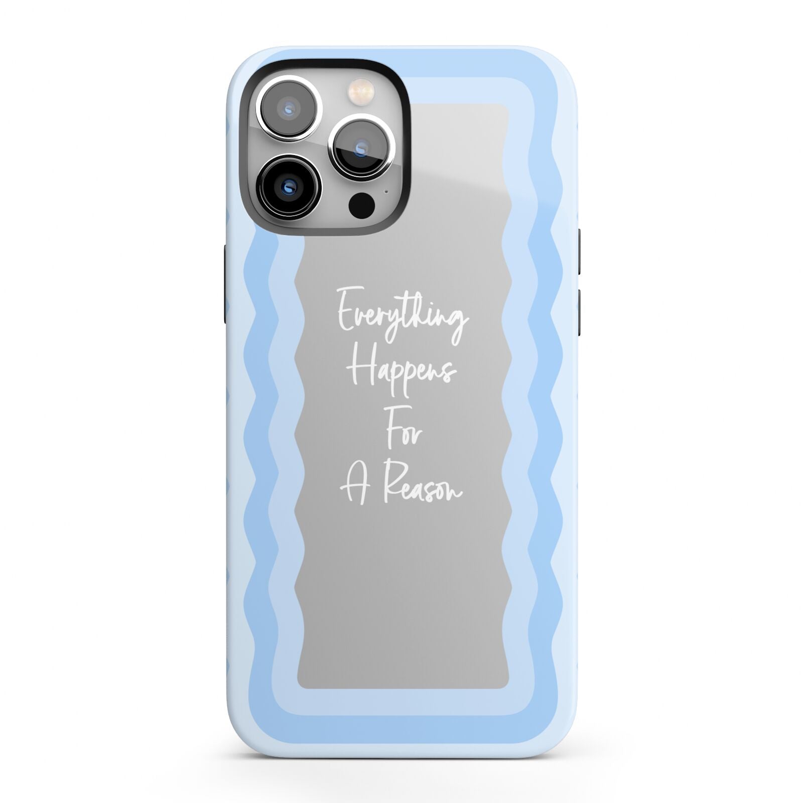 Mirror Quote iPhone 13 Pro Max Full Wrap 3D Tough Case