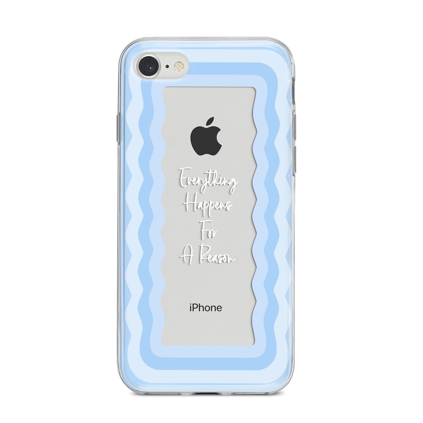 Mirror Quote iPhone 8 Bumper Case on Silver iPhone