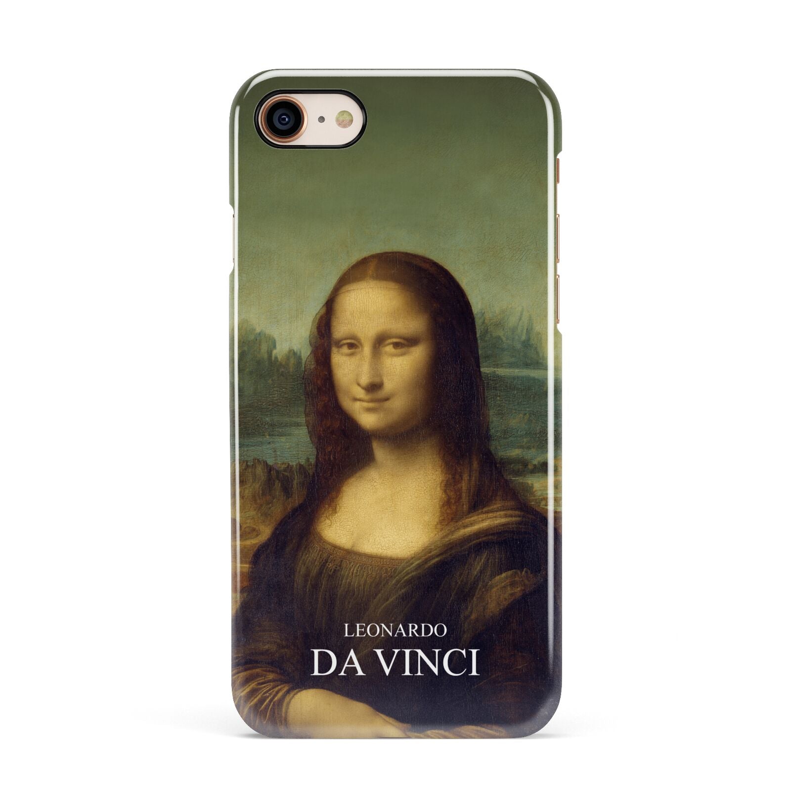 Mona Lisa By Da Vinci Apple iPhone 7 8 3D Snap Case