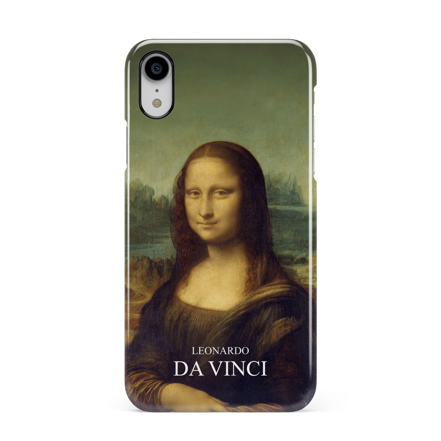 Mona Lisa By Da Vinci Apple iPhone XR White 3D Snap Case