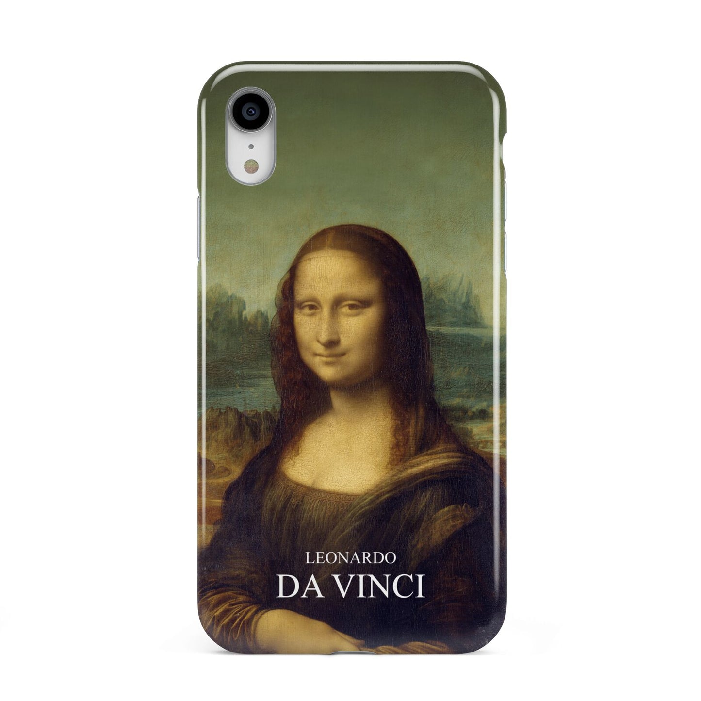 Mona Lisa By Da Vinci Apple iPhone XR White 3D Tough Case