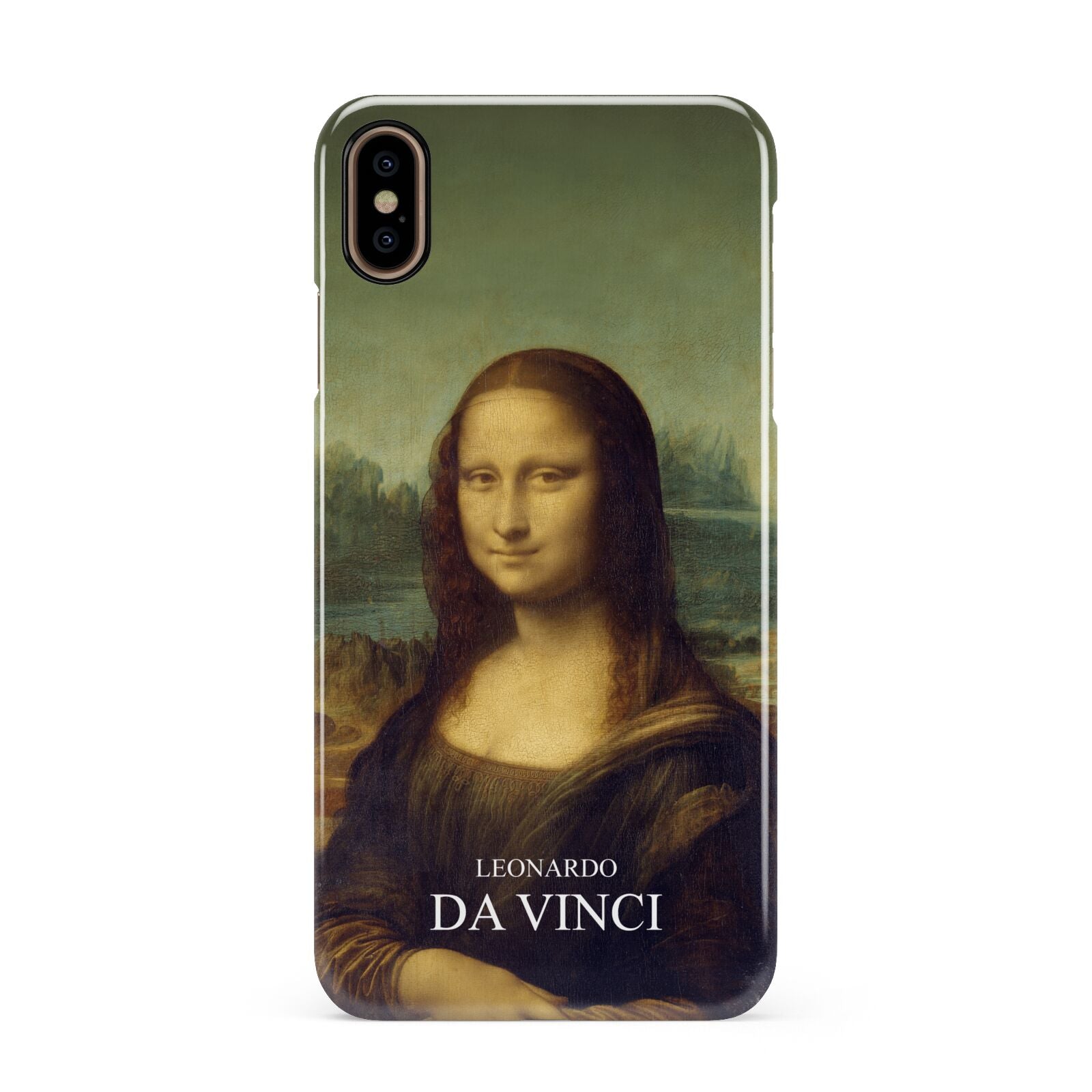 Mona Lisa By Da Vinci Apple iPhone Xs Max 3D Snap Case