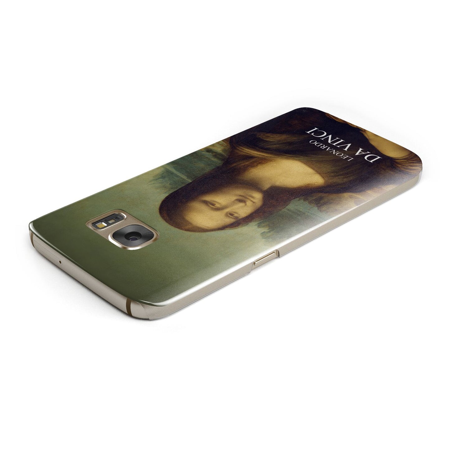 Mona Lisa By Da Vinci Samsung Galaxy Case Top Cutout