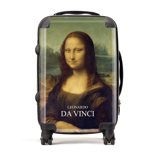 Mona Lisa By Da Vinci Suitcase