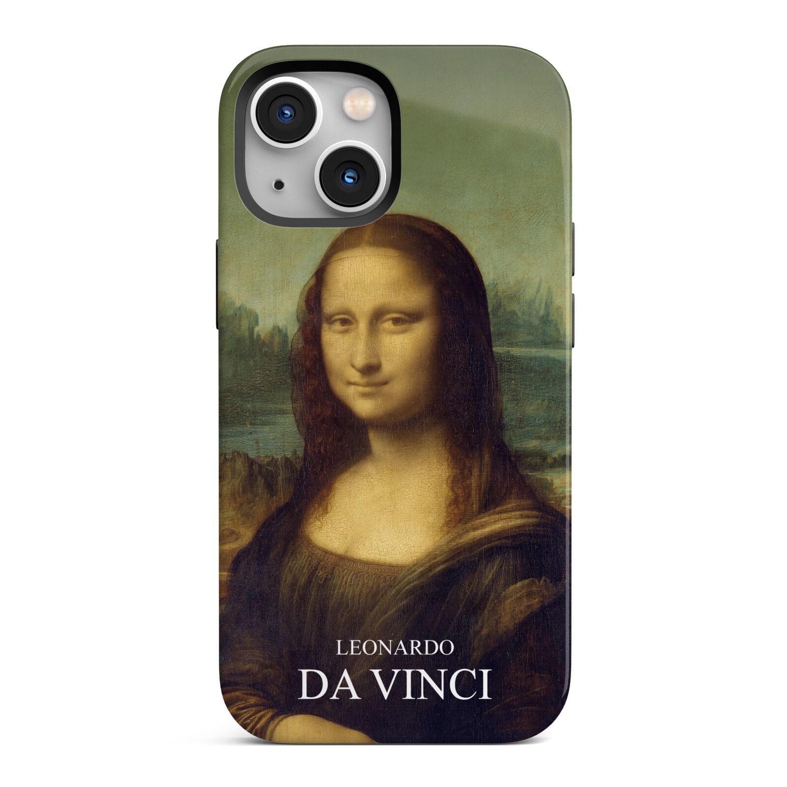 Mona Lisa By Da Vinci iPhone 13 Mini Full Wrap 3D Tough Case