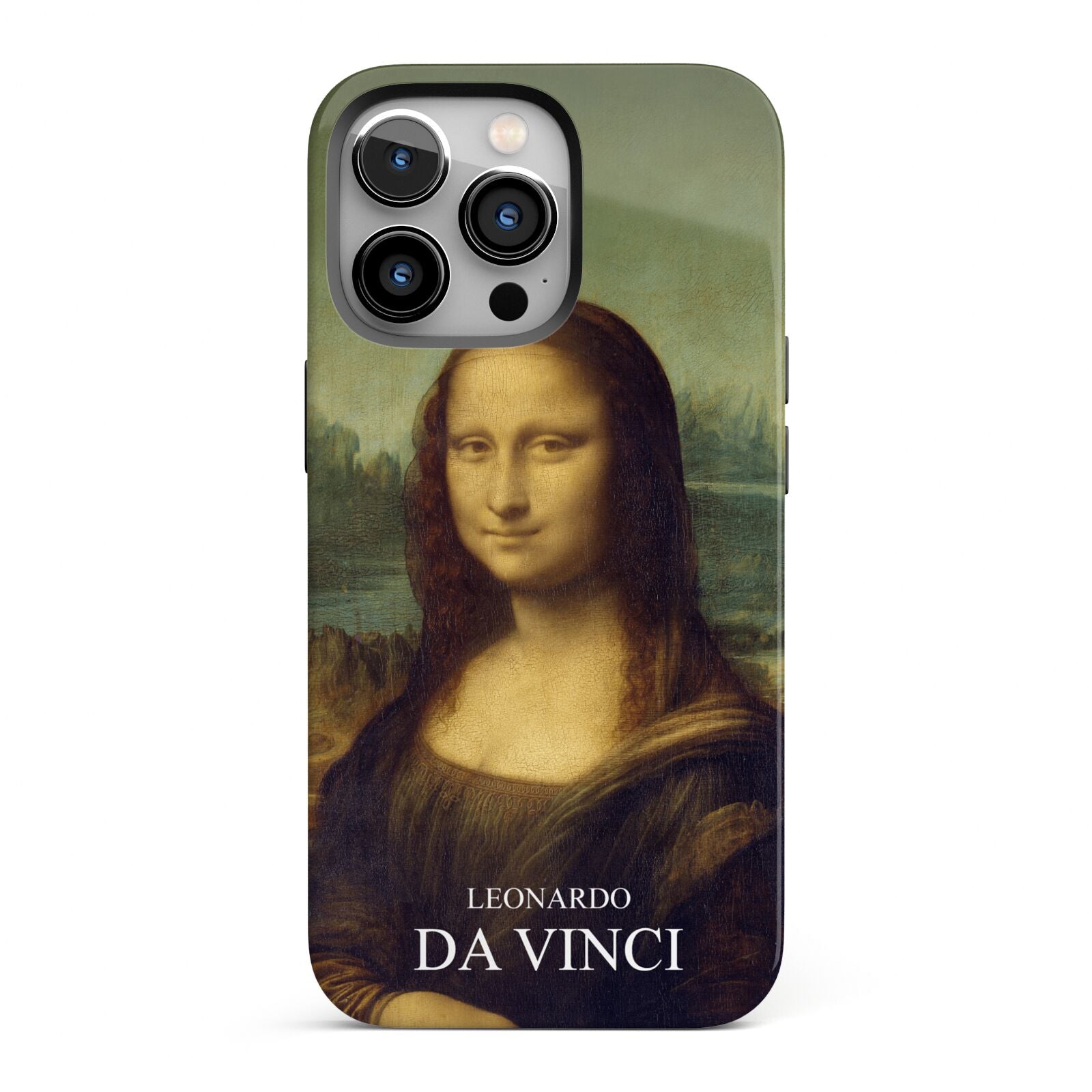 Mona Lisa By Da Vinci iPhone 13 Pro Full Wrap 3D Tough Case