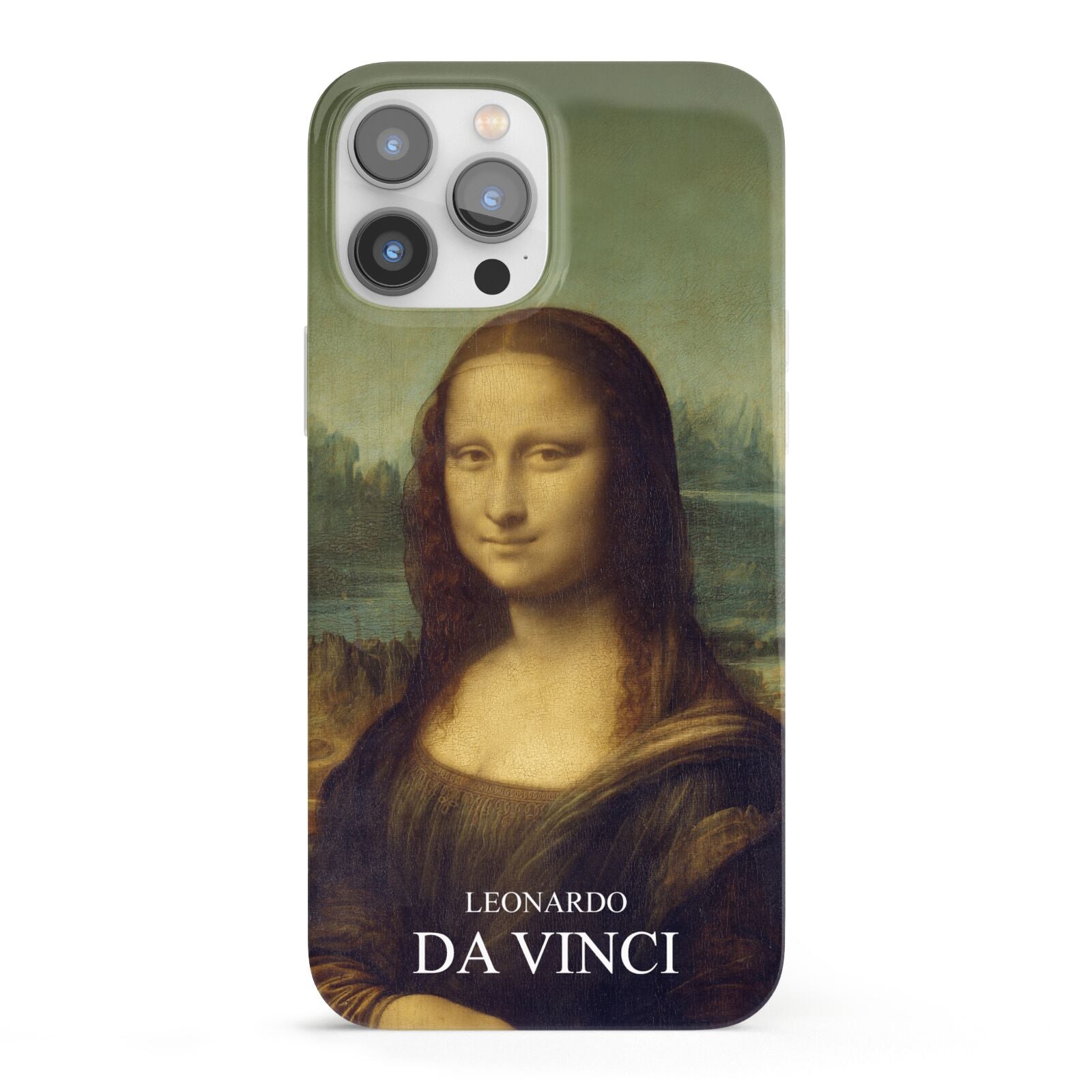 Mona Lisa By Da Vinci iPhone 13 Pro Max Full Wrap 3D Snap Case