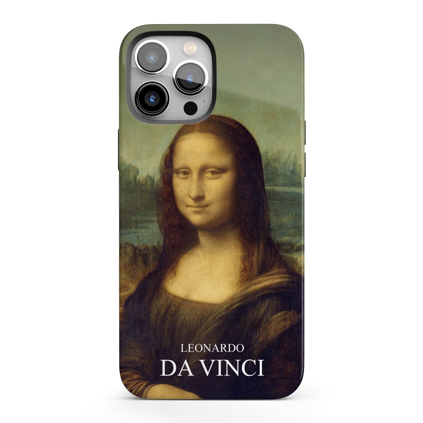 Mona Lisa By Da Vinci iPhone 13 Pro Max Full Wrap 3D Tough Case