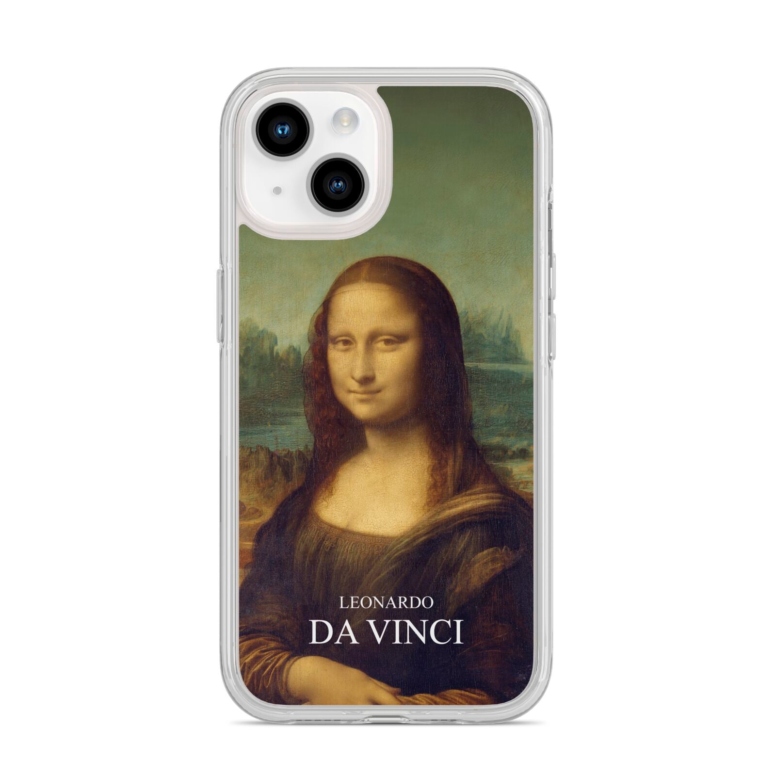 Mona Lisa By Da Vinci iPhone 14 Clear Tough Case Starlight