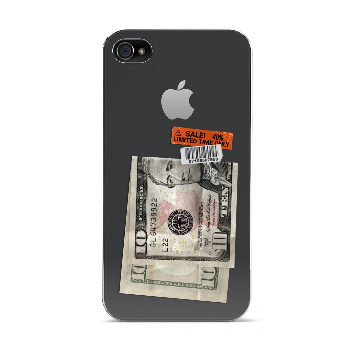 Money and Sale Sticker Apple iPhone 4s Case