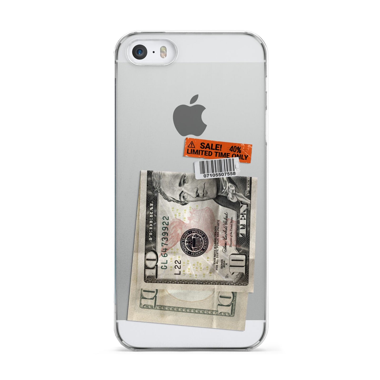 Money and Sale Sticker Apple iPhone 5 Case