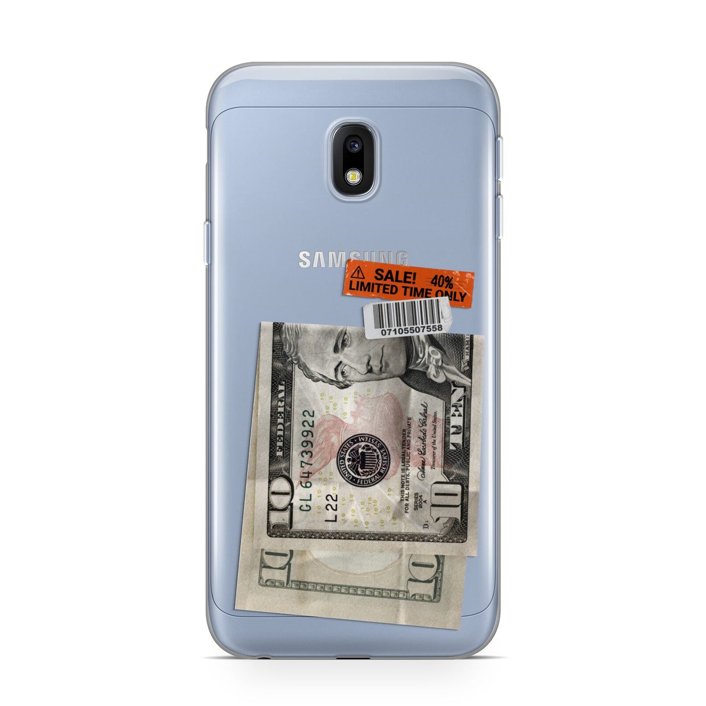 Money and Sale Sticker Samsung Galaxy J3 2017 Case