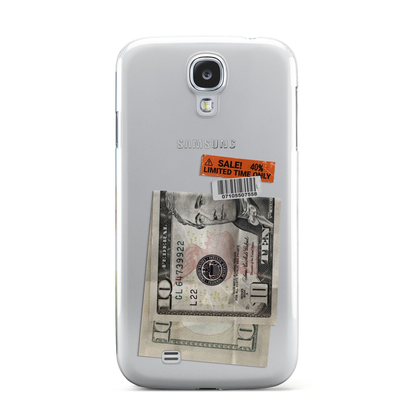 Money and Sale Sticker Samsung Galaxy S4 Case