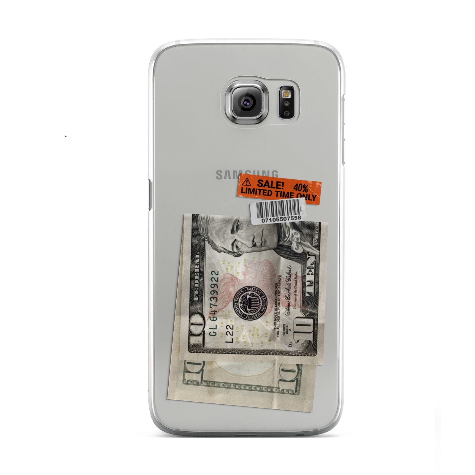 Money and Sale Sticker Samsung Galaxy S6 Case