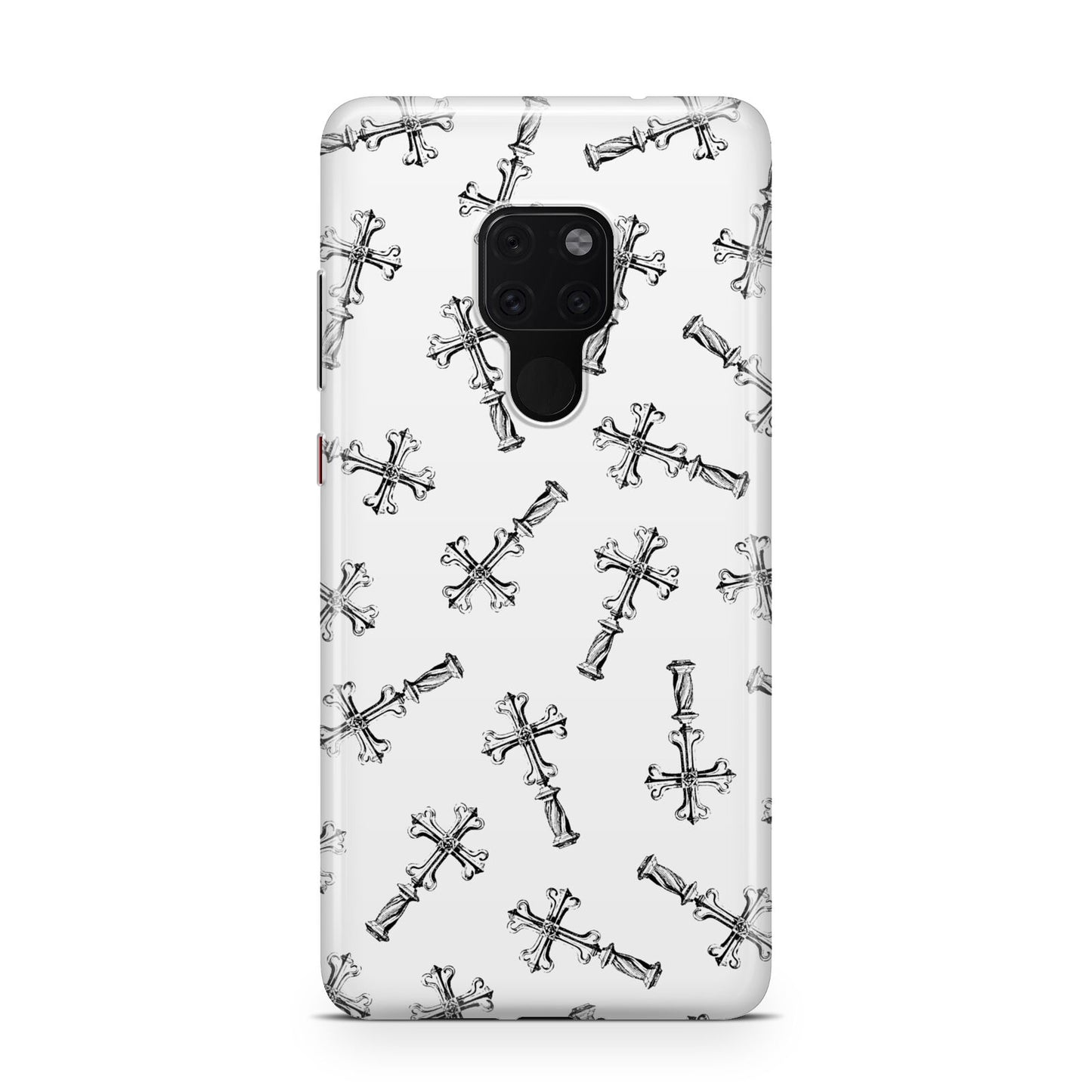 Monochrome Crosses Huawei Mate 20 Phone Case