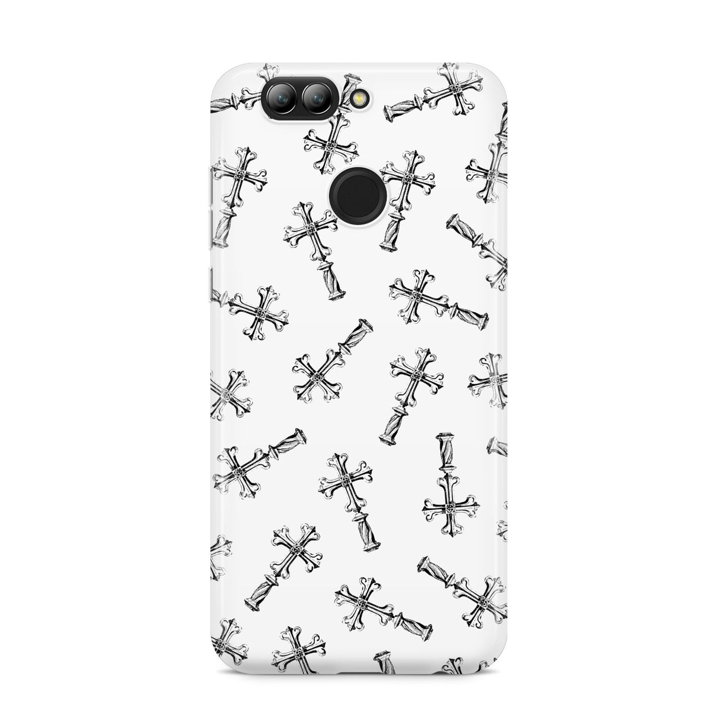 Monochrome Crosses Huawei Nova 2s Phone Case