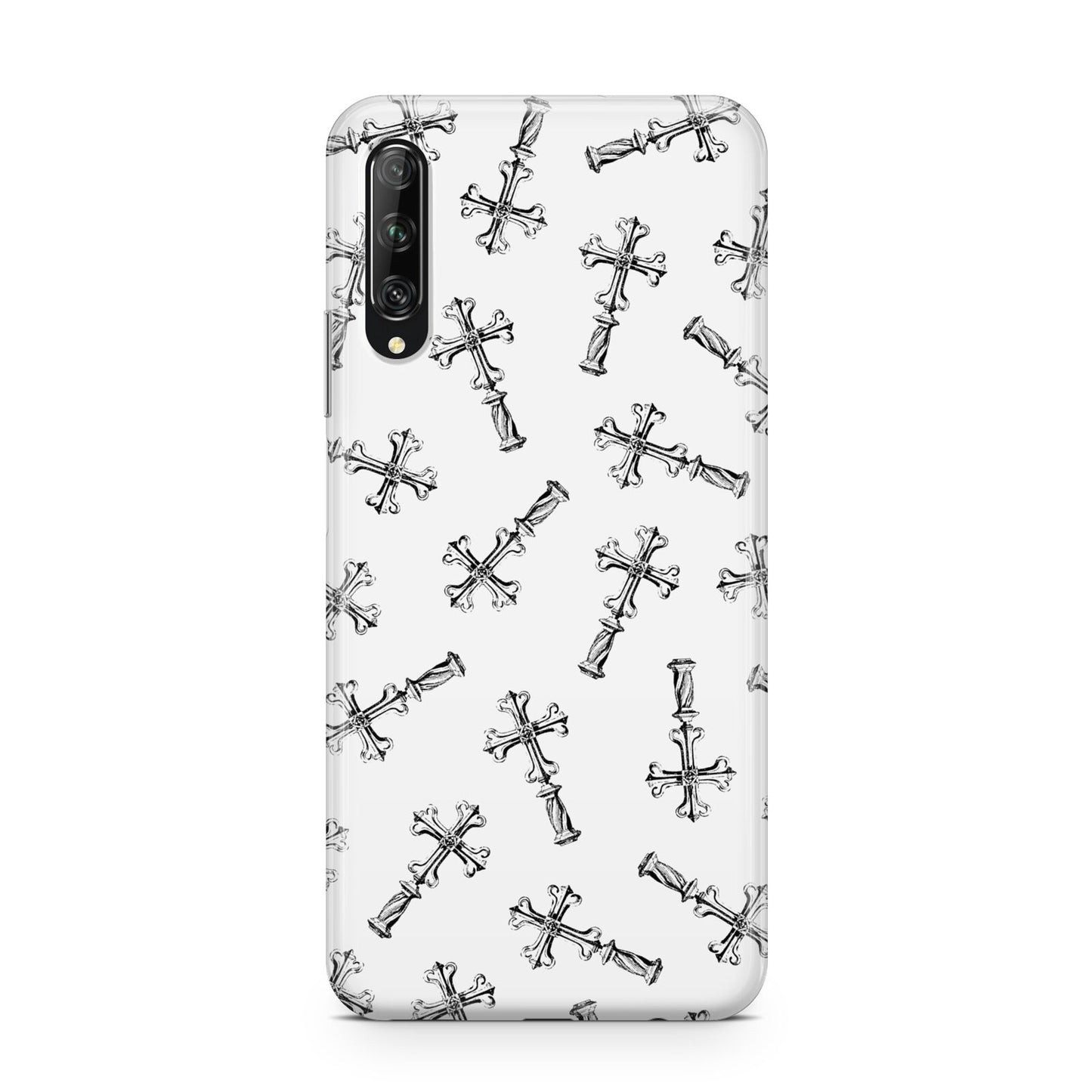 Monochrome Crosses Huawei P Smart Pro 2019