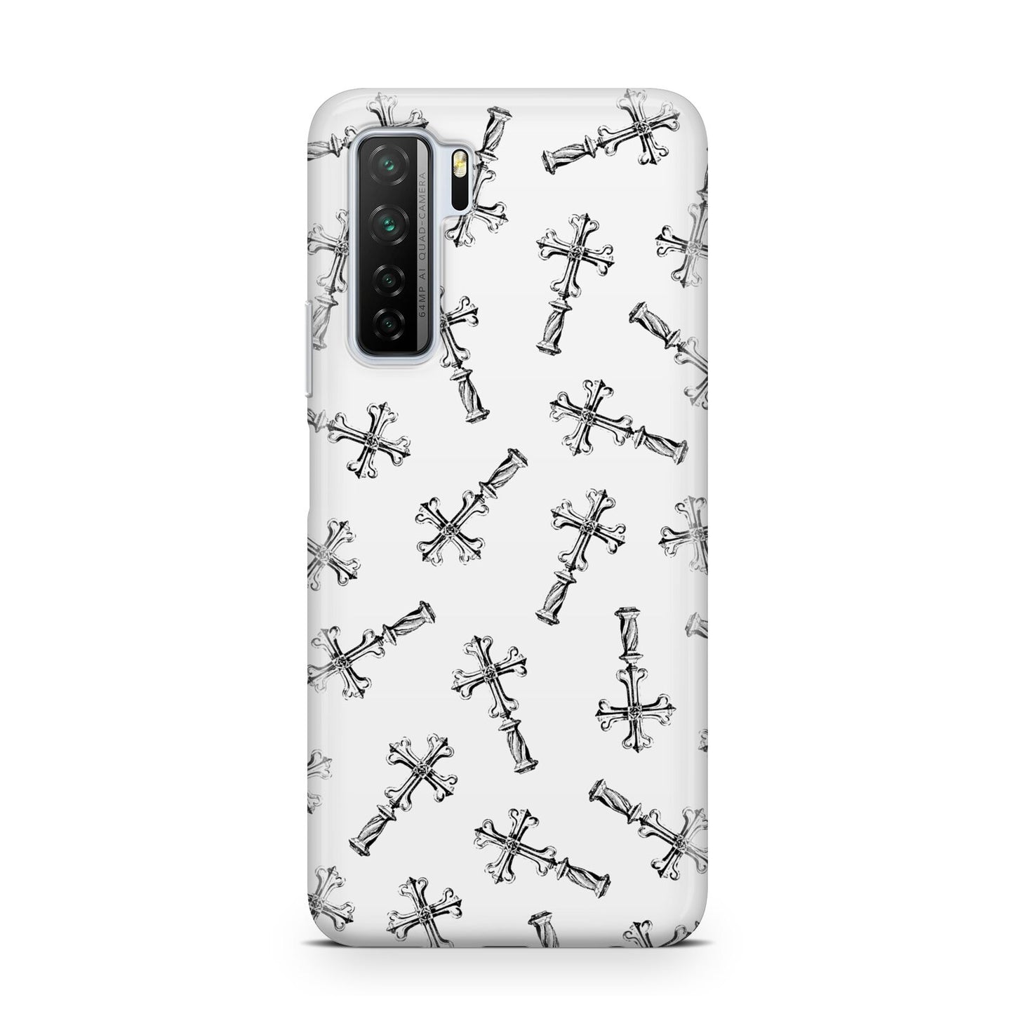 Monochrome Crosses Huawei P40 Lite 5G Phone Case