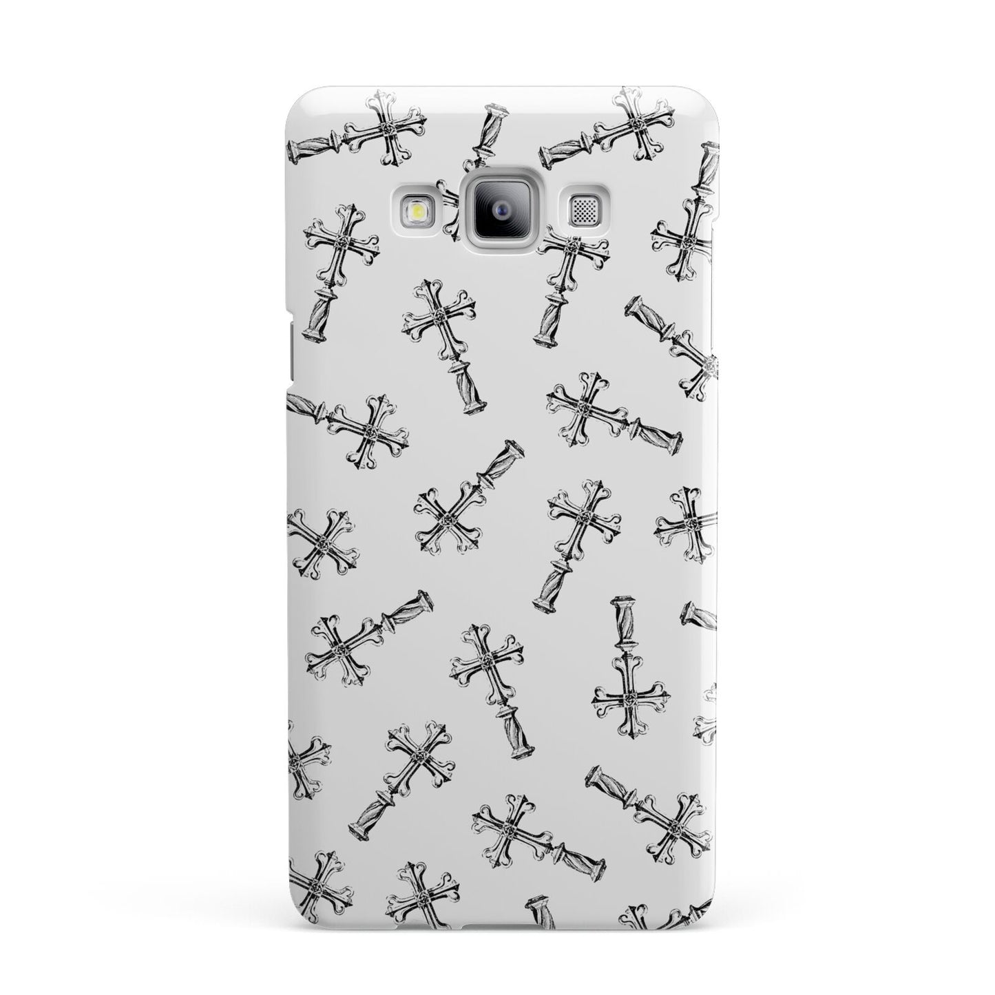 Monochrome Crosses Samsung Galaxy A7 2015 Case