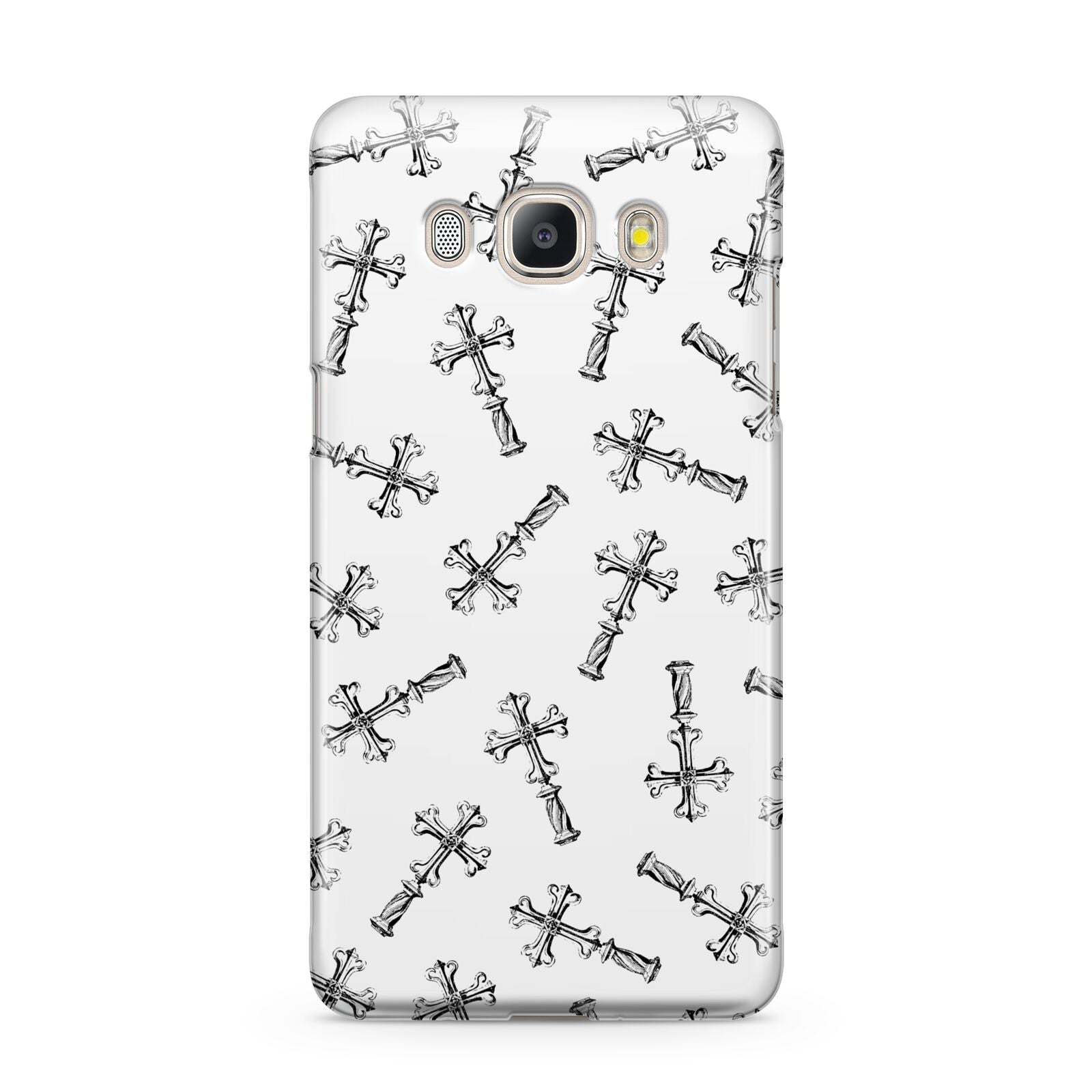 Monochrome Crosses Samsung Galaxy J5 2016 Case