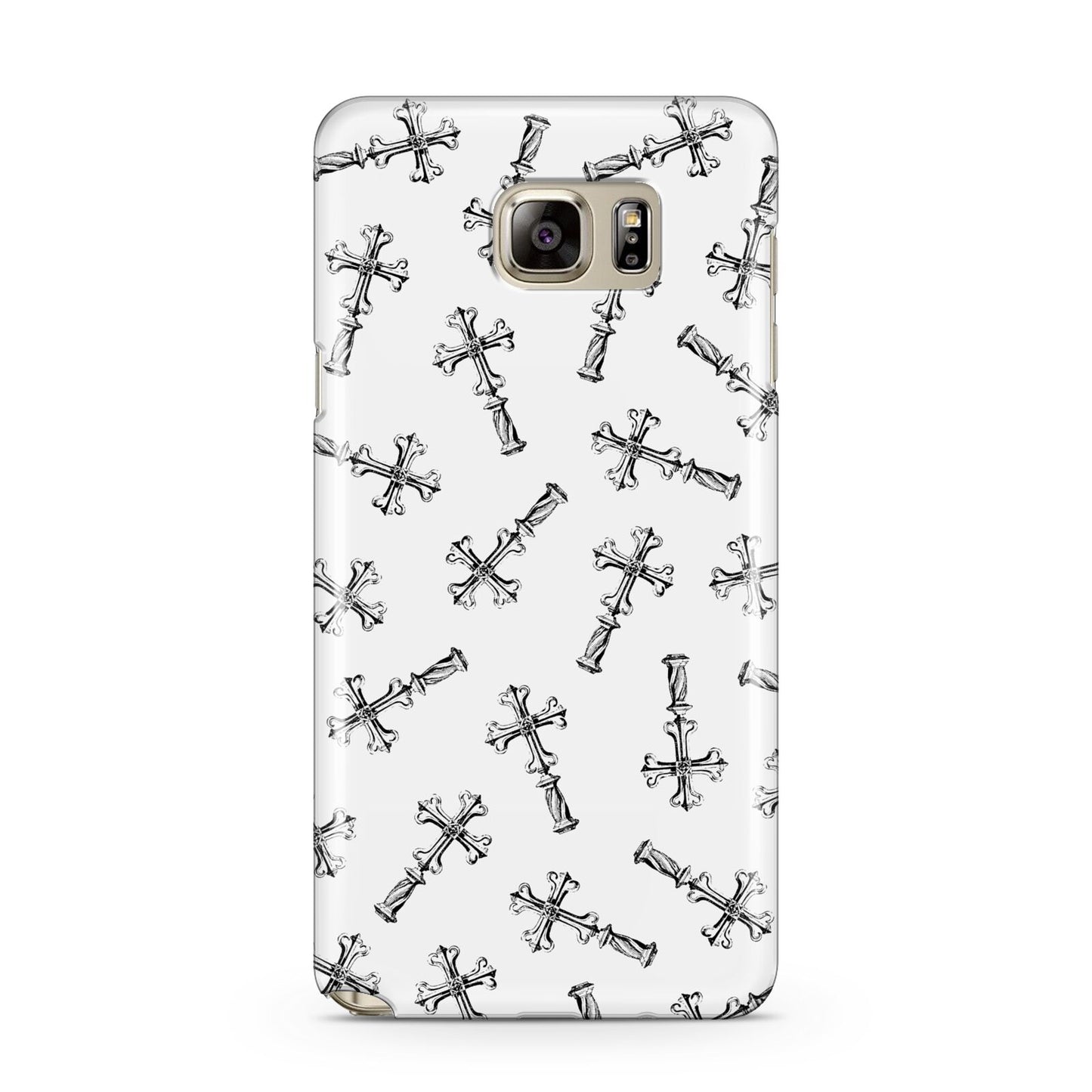 Monochrome Crosses Samsung Galaxy Note 5 Case