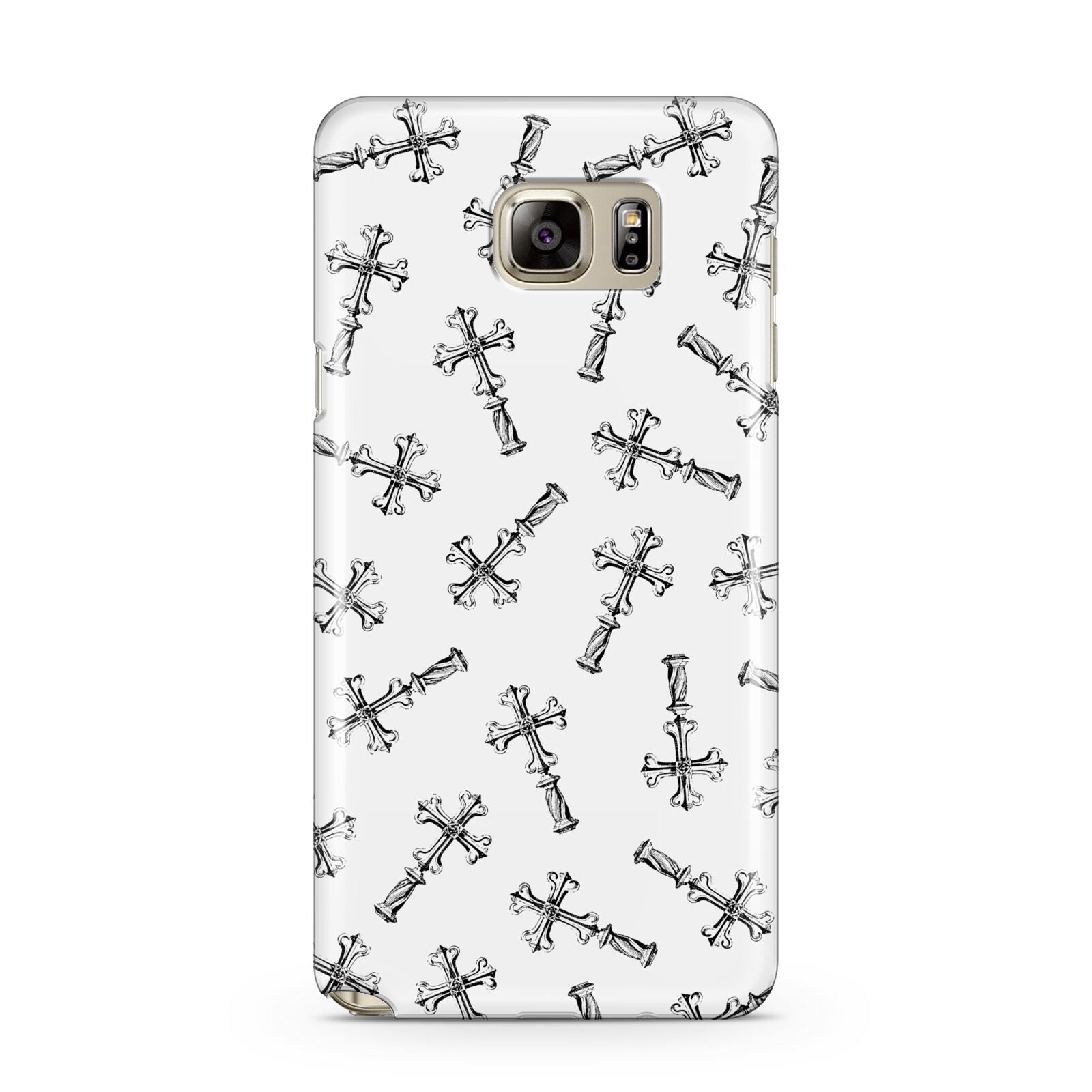 Monochrome Crosses Samsung Galaxy Note 5 Case