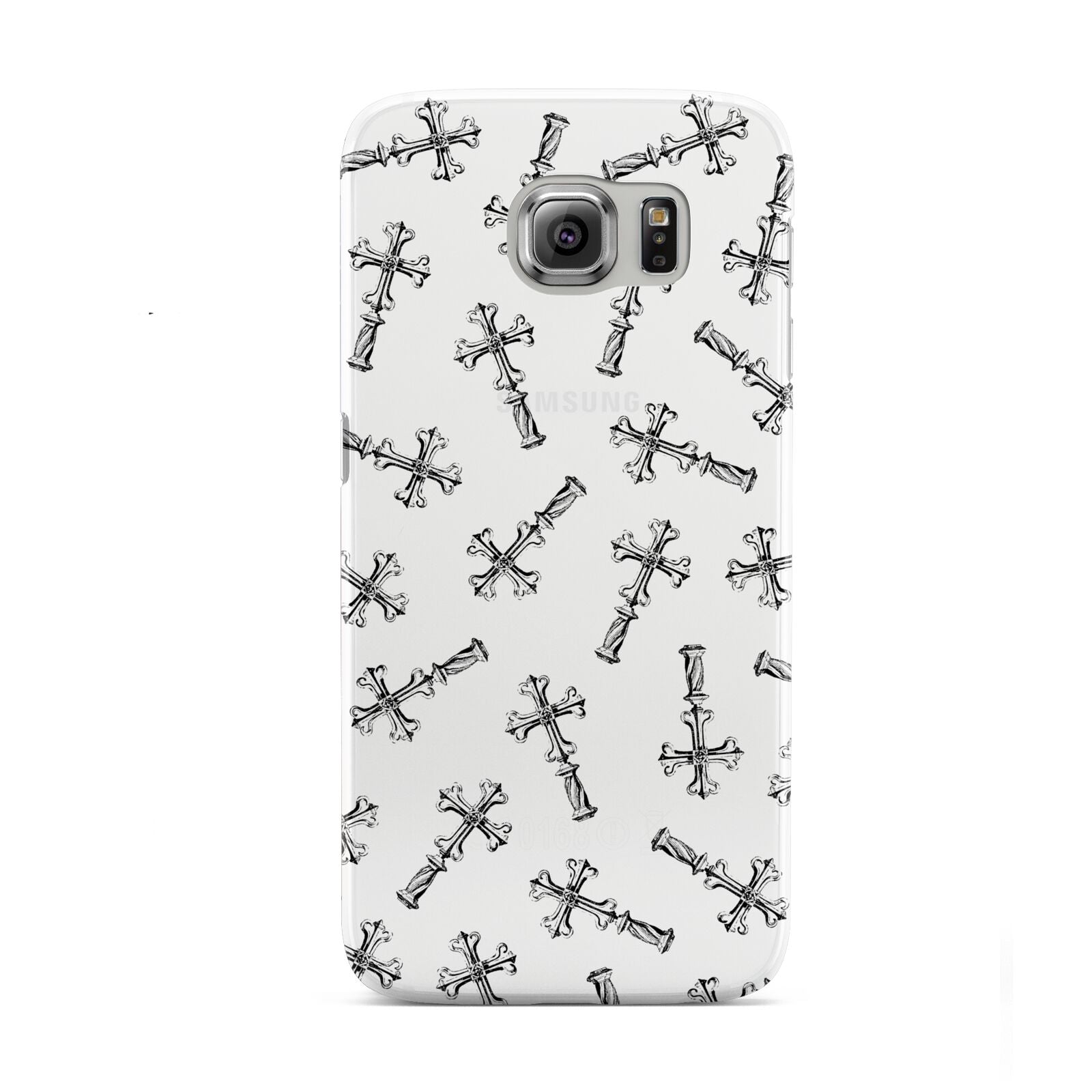 Monochrome Crosses Samsung Galaxy S6 Case