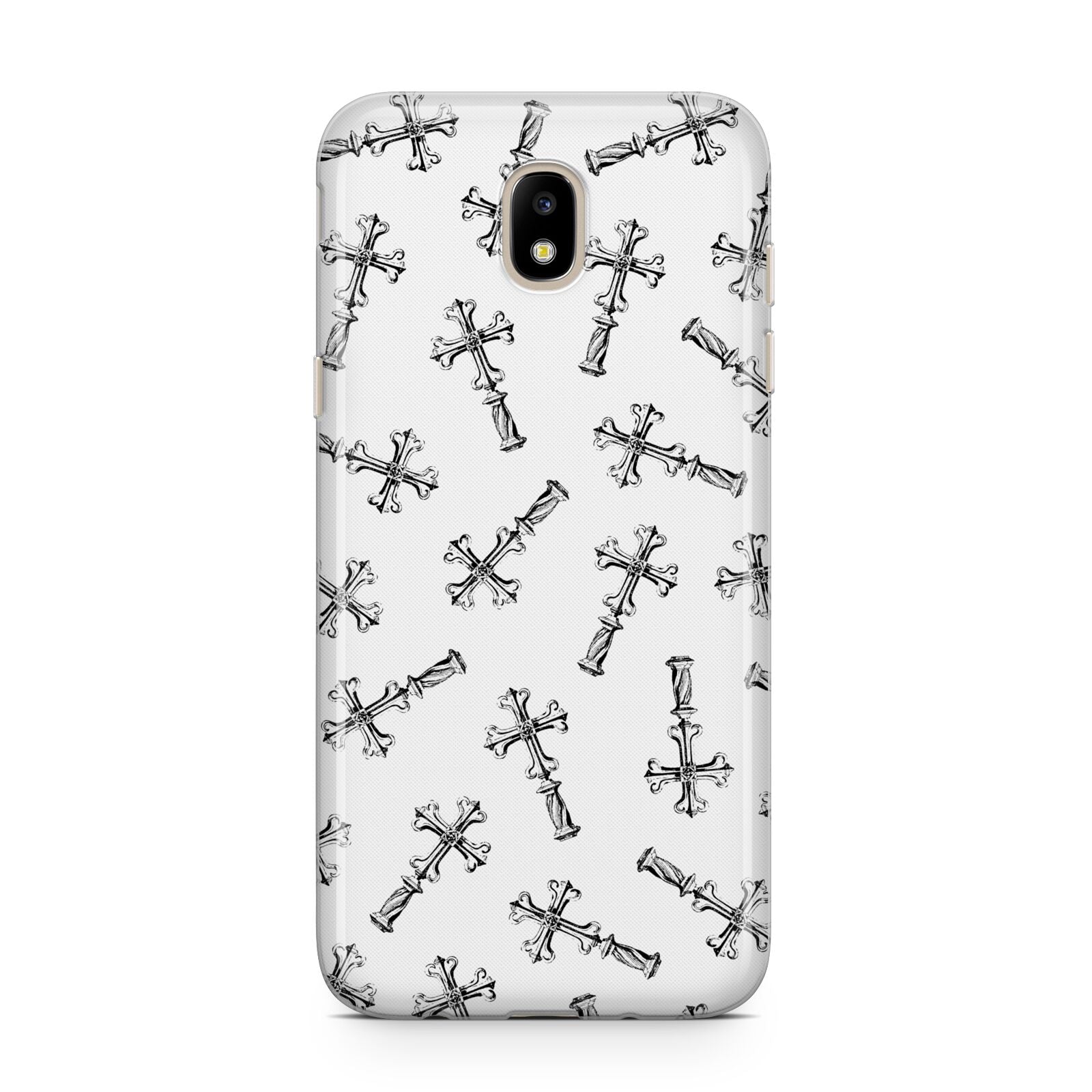 Monochrome Crosses Samsung J5 2017 Case