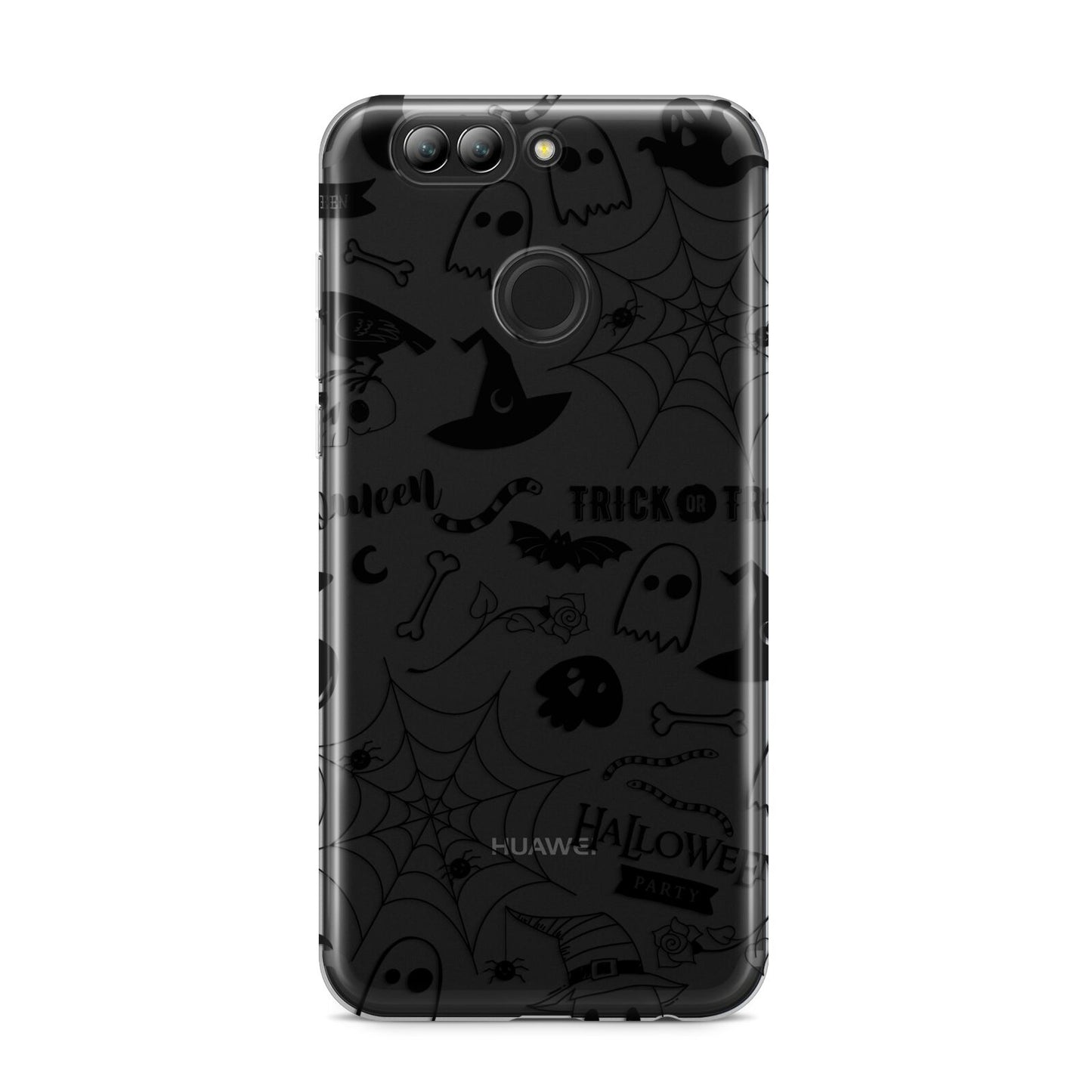 Monochrome Halloween Illustrations Huawei Nova 2s Phone Case