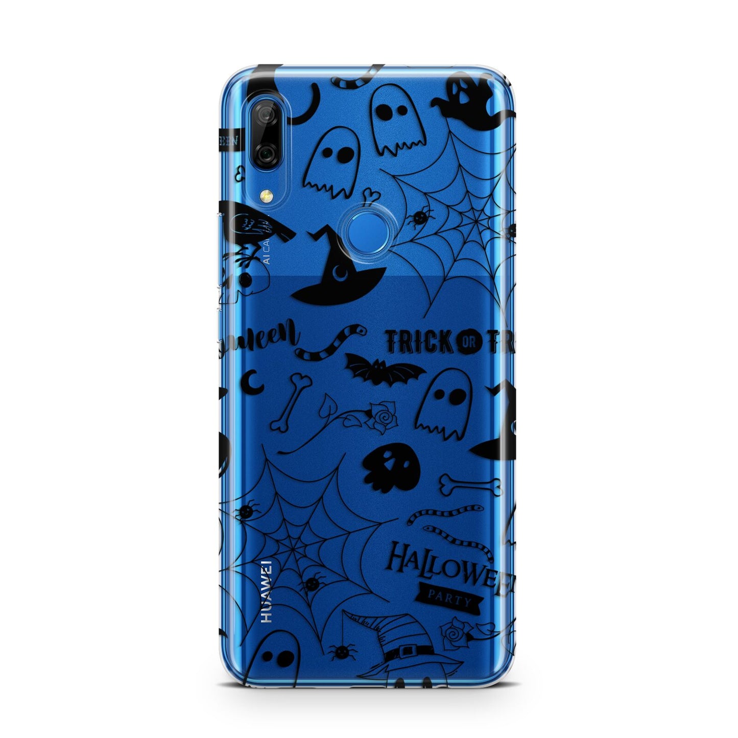 Monochrome Halloween Illustrations Huawei P Smart Z