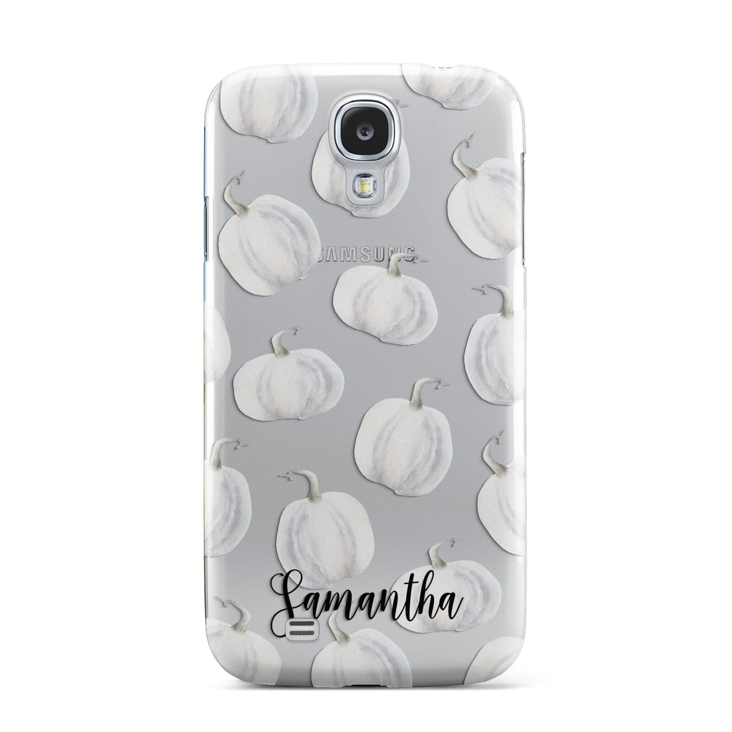 Monochrome Pumpkins with Text Samsung Galaxy S4 Case