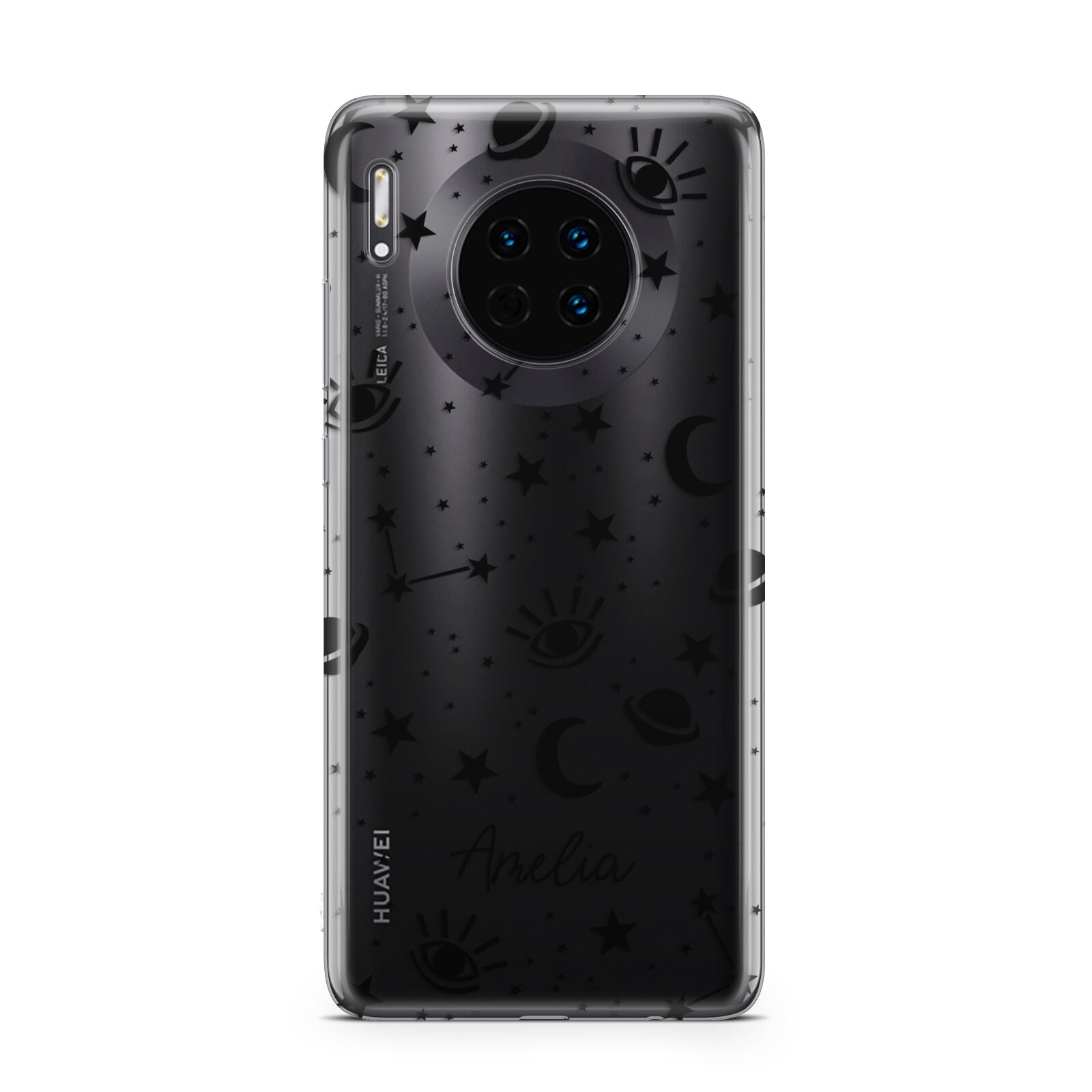 Monochrome Zodiac Constellations with Name Huawei Mate 30