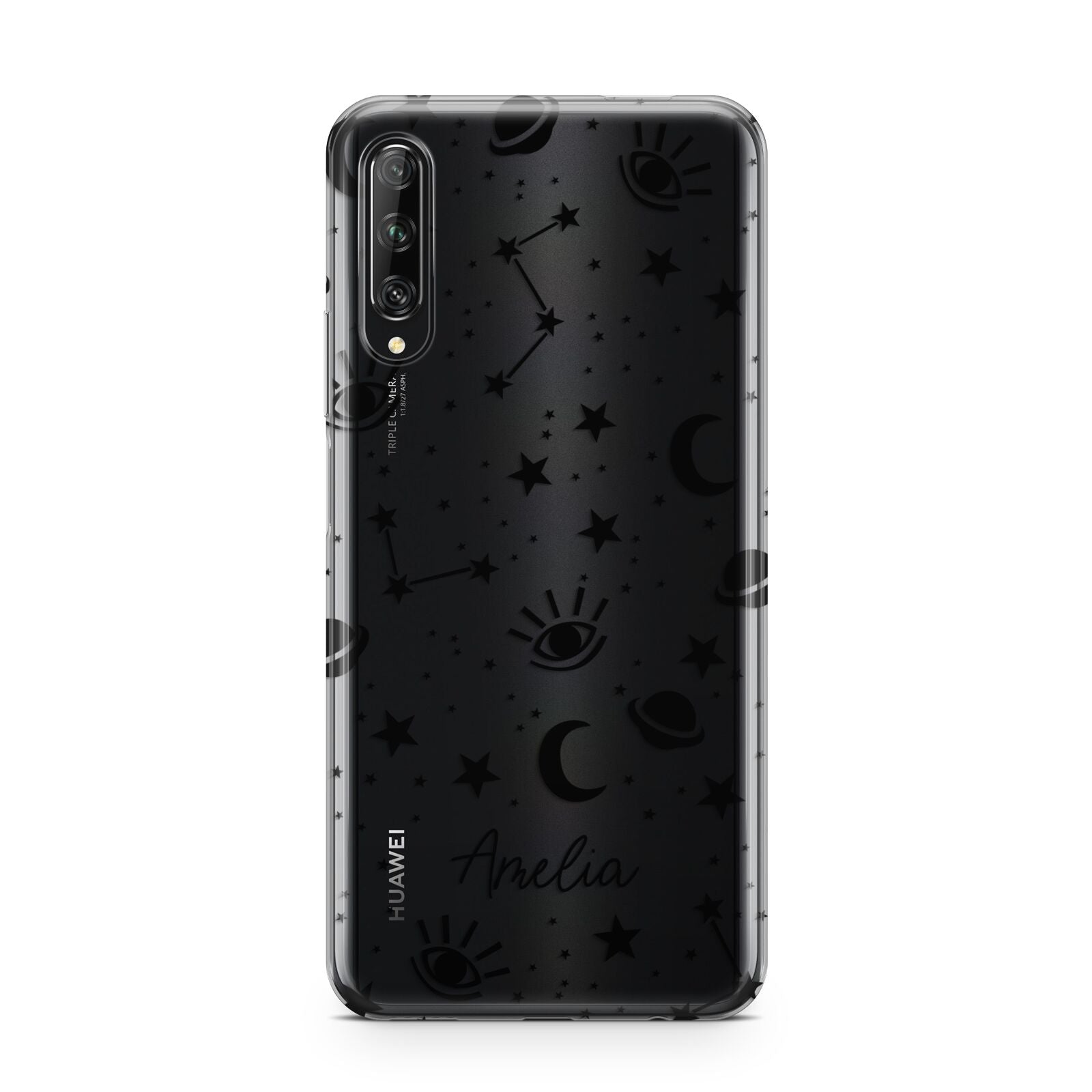 Monochrome Zodiac Constellations with Name Huawei P Smart Pro 2019