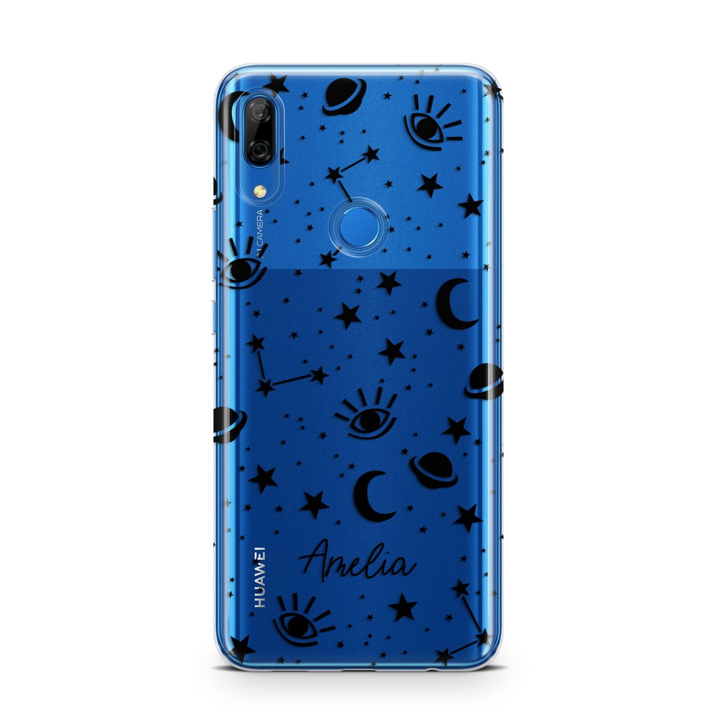 Monochrome Zodiac Constellations with Name Huawei P Smart Z