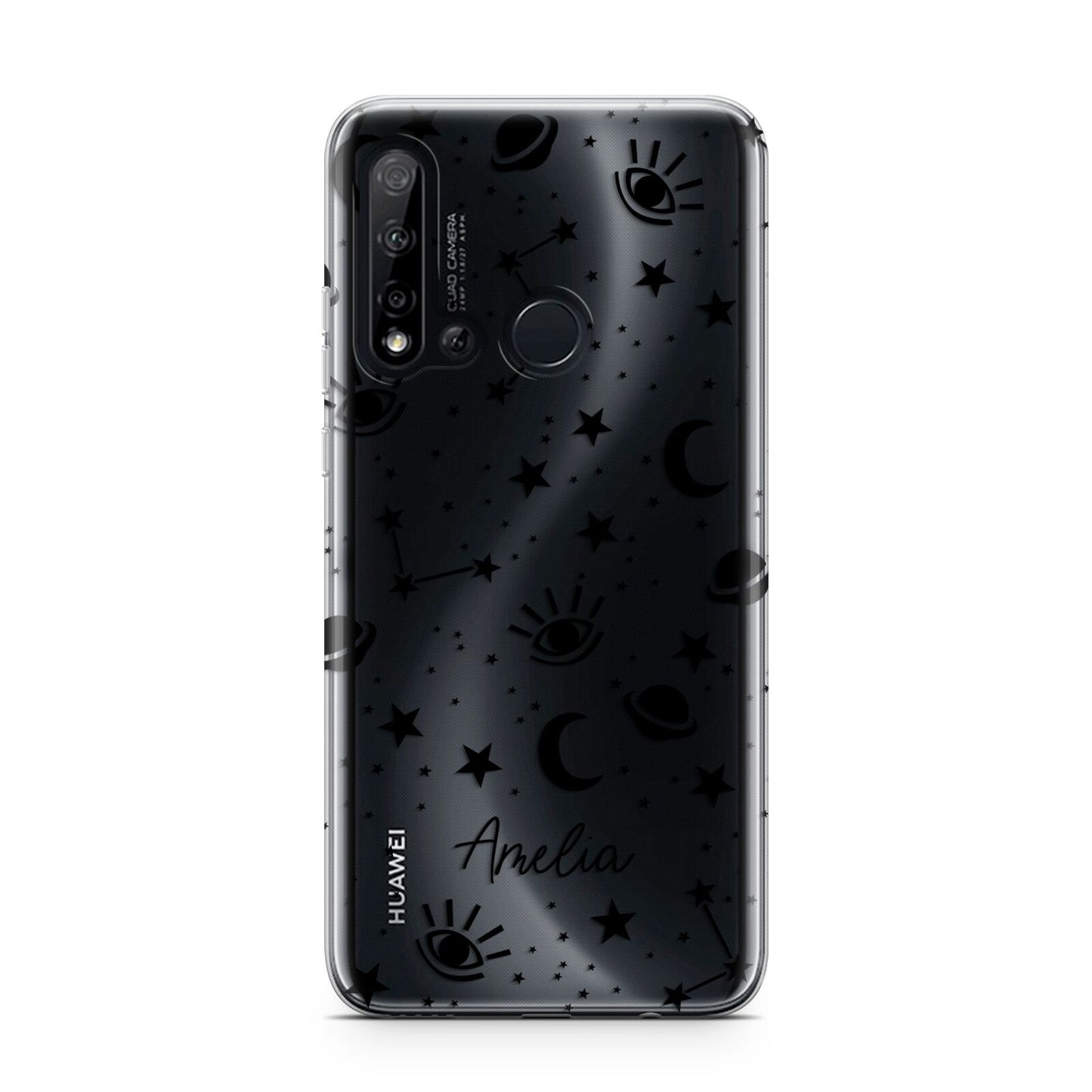 Monochrome Zodiac Constellations with Name Huawei P20 Lite 5G Phone Case