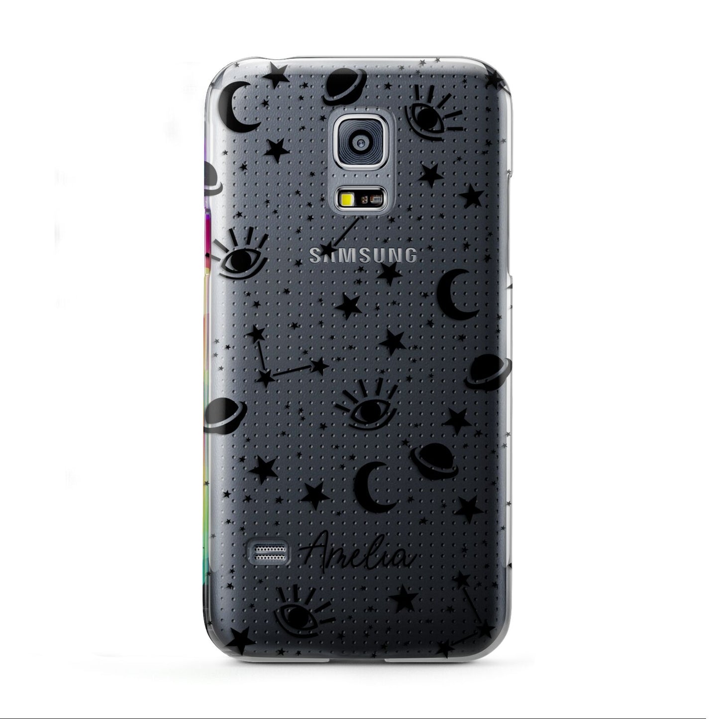 Monochrome Zodiac Constellations with Name Samsung Galaxy S5 Mini Case