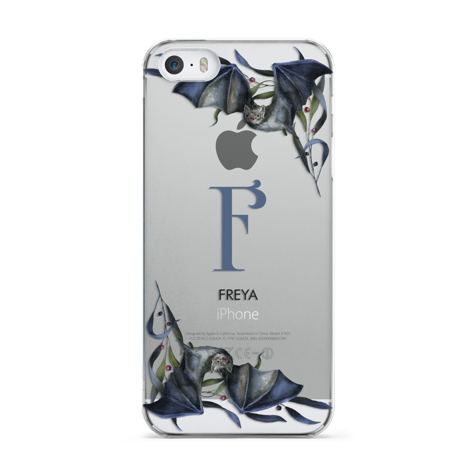 Monogram Bats Apple iPhone 5 Case