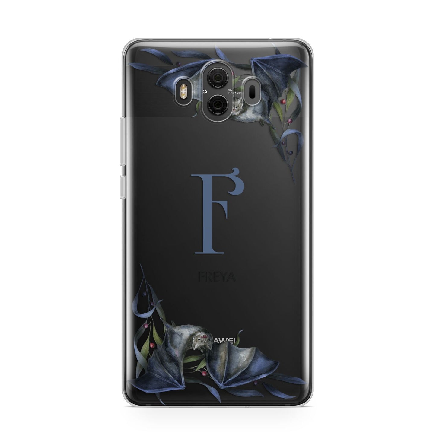 Monogram Bats Huawei Mate 10 Protective Phone Case