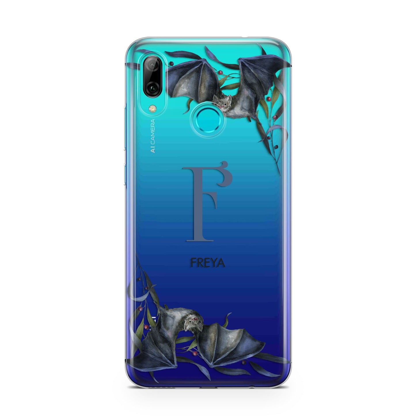 Monogram Bats Huawei P Smart 2019 Case