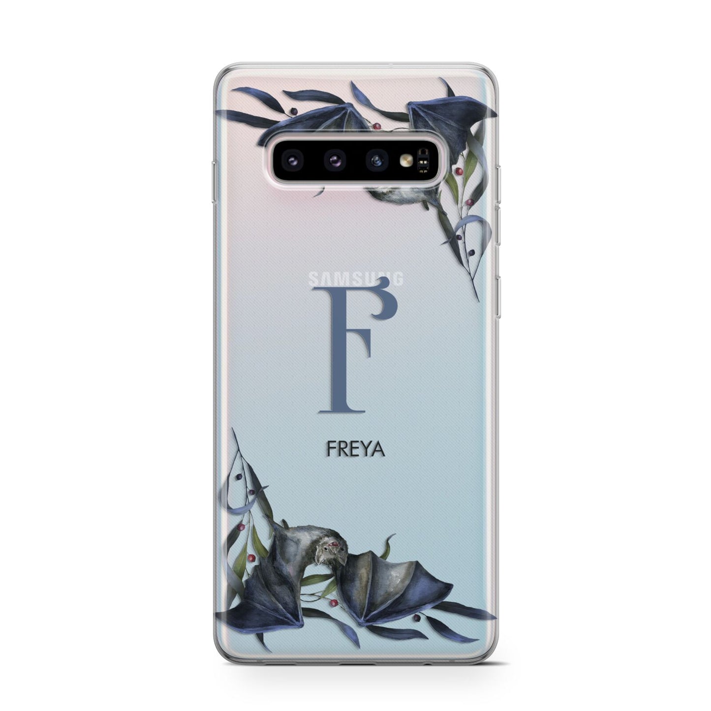 Monogram Bats Samsung Galaxy S10 Case