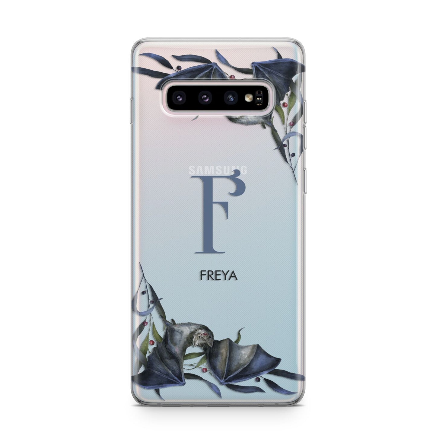 Monogram Bats Samsung Galaxy S10 Plus Case