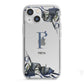 Monogram Bats iPhone 13 Mini TPU Impact Case with White Edges